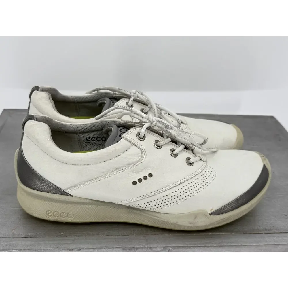 ECCO Women's BIOM Hydromax Golf Hybrid Spikeless Golf Shoes White EU 41 US 10